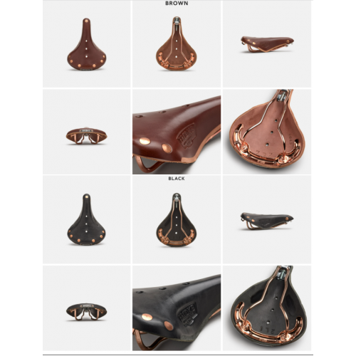 Brooks England B17 Special Short 手打釘女裝真皮座位 - 英國人手製造